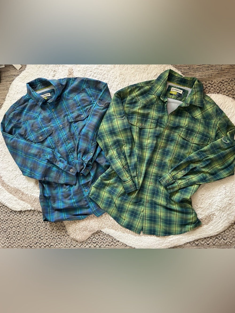Two Men’s Magellan Fishing shirts
medium